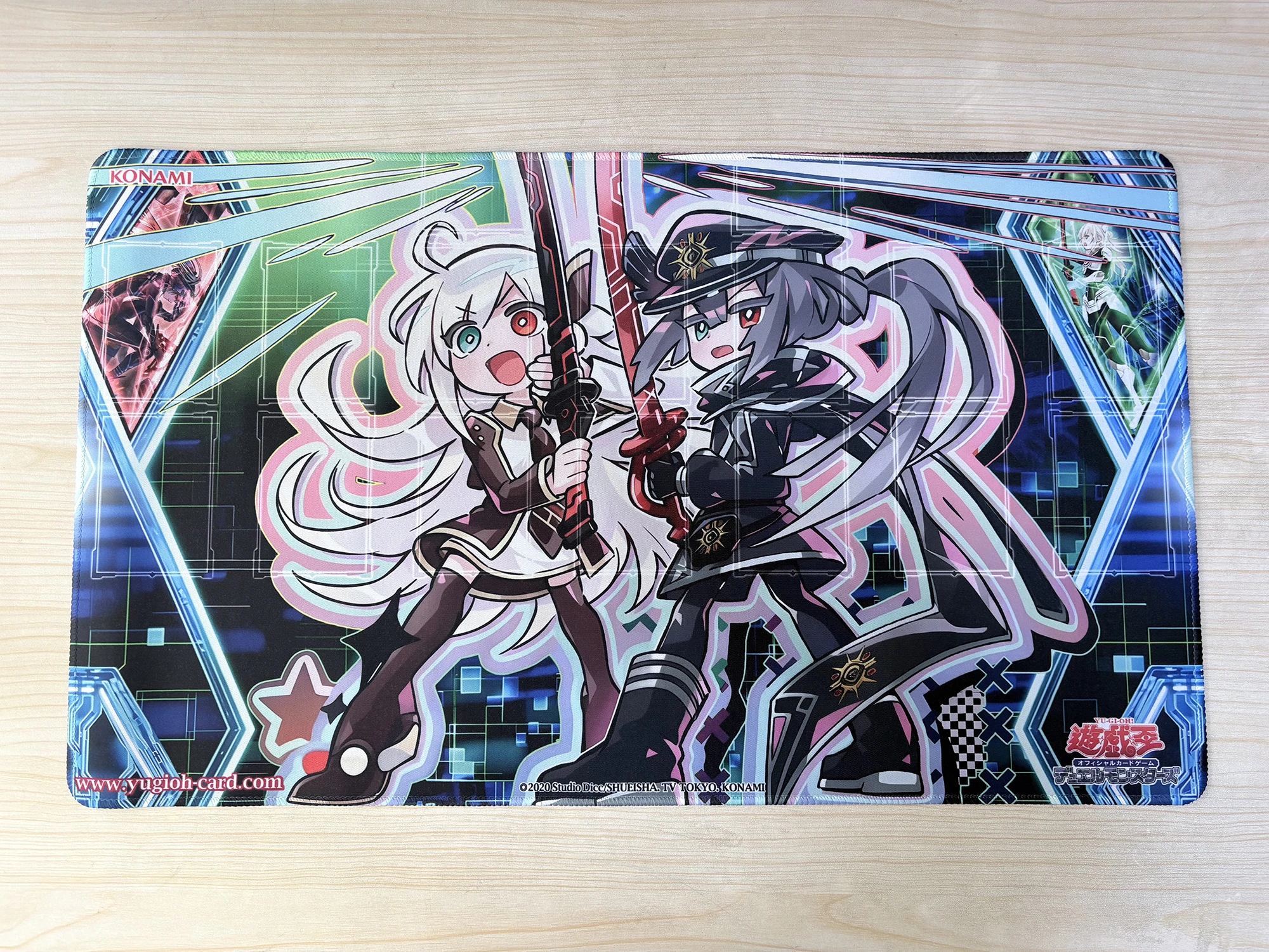 YuGiOh Sky Striker Mobilize - Engage! Play Mat DIY TCG Sky Striker Ace = Zero CCG Board Game Pad Trading Card Game Mat Mousepad