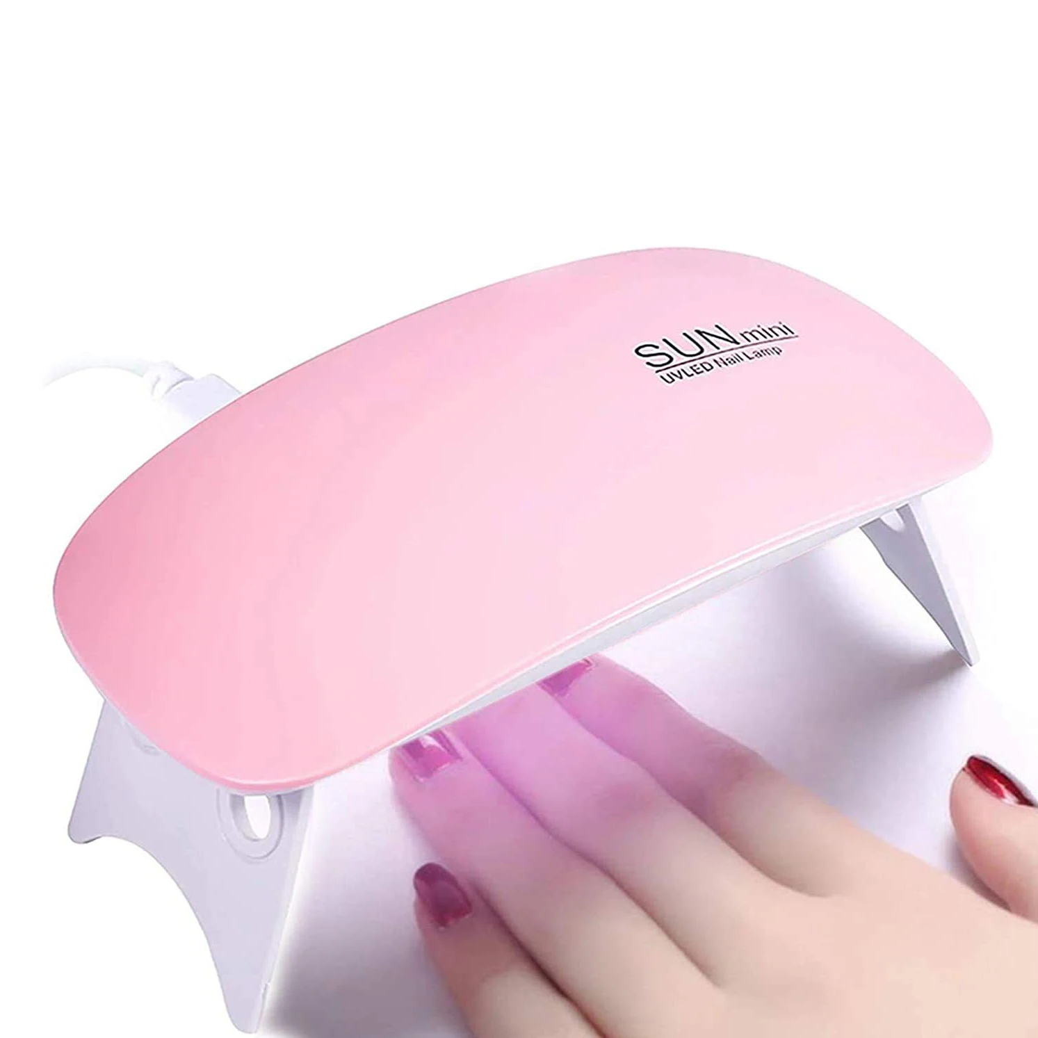 Mini sèche-ongles UV/LED-6W USB Portable Gel vernis et résine lampe de durcissement 60s/120s manucure Art lampe à ongles lumière UV pour ongles en Gel