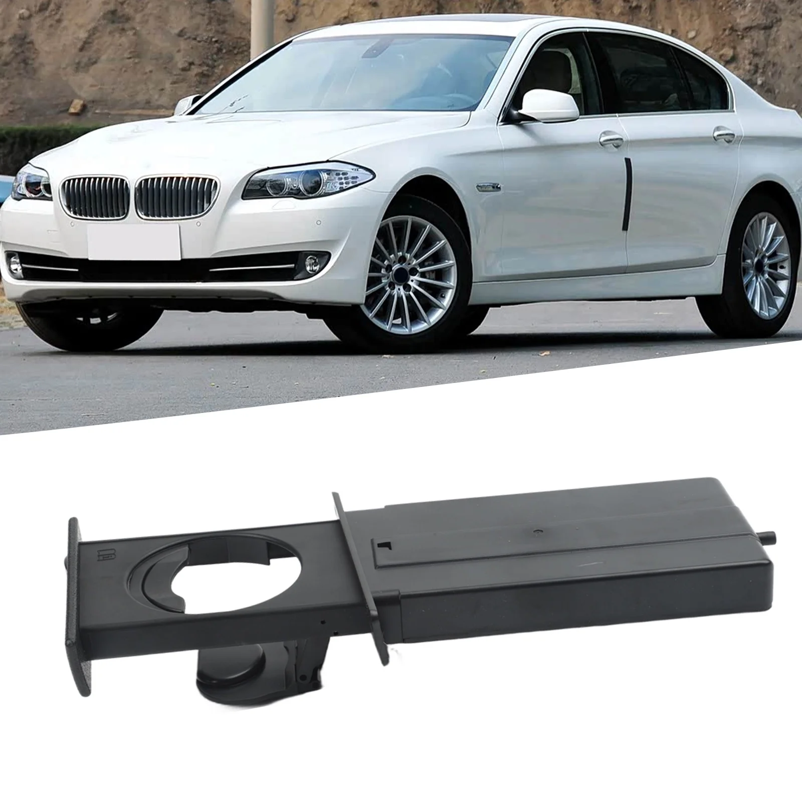 Car Interior Repair Right Cup Holder Passenger Cup Holder Plastic Material Factory Specification Stable Characteristics