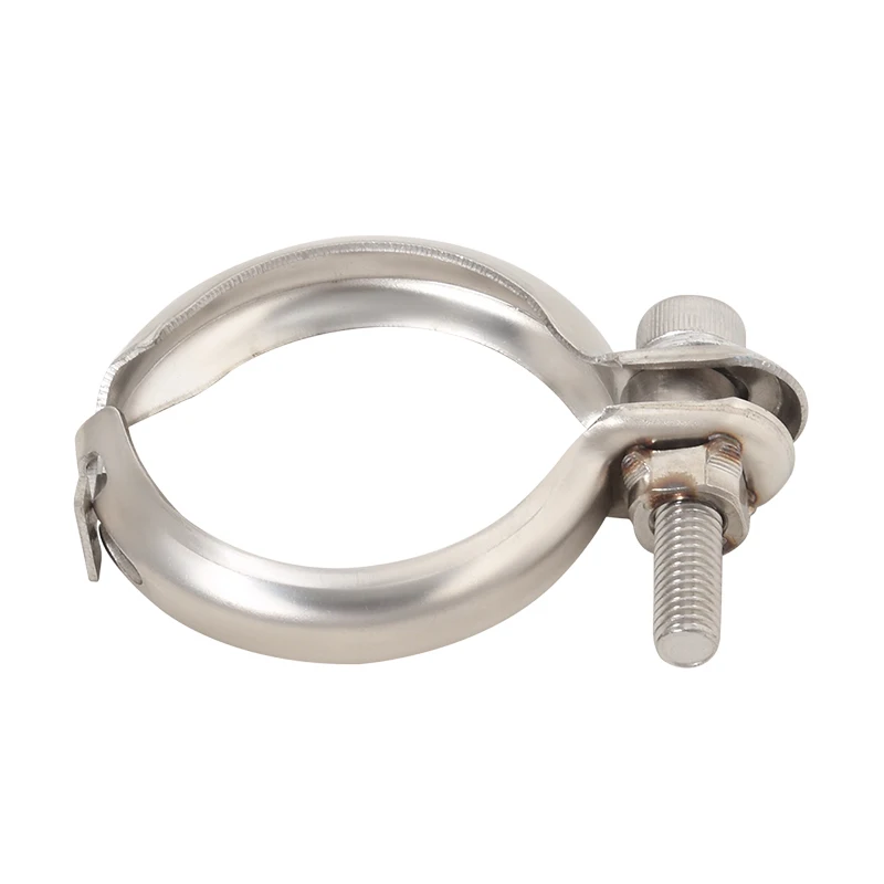 Motorcycle Exhaust Pipe Fxing Clamp Hoop Plug Stainless Steel Modified for DUKE 125 250 390 RC390 2017-2019