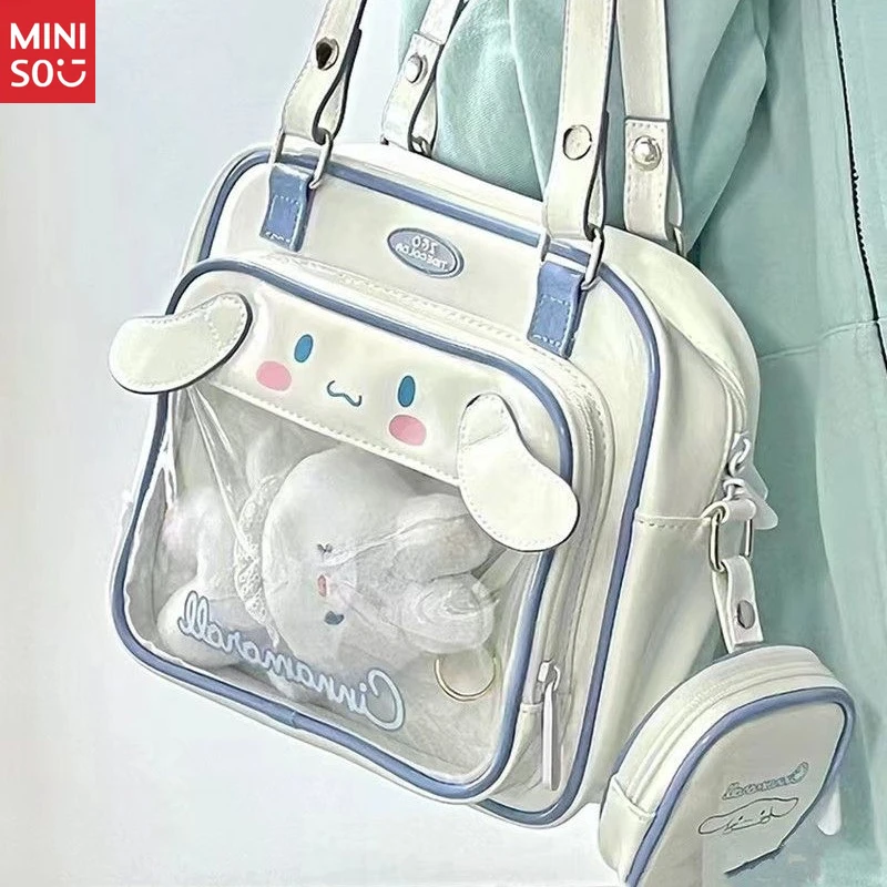 

Miniso 2025 Ita Bag for Small Collection, Cute Commuter Display Backpack