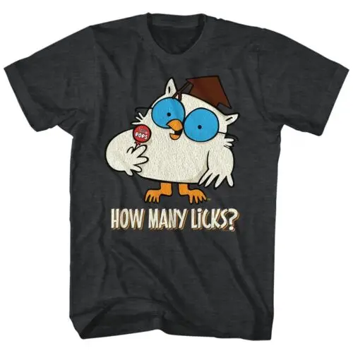 Tootsie Roll - Many Licks - Short Sleeve - Heather - Adult - T-Shirt