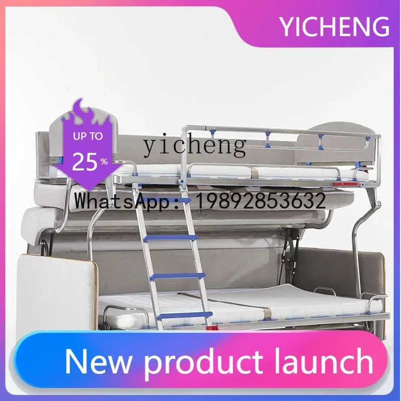 

A2-9 Sofa Bed Foldable Dual-Purpose Living Room Multi-Functional up and down Bunk Bed Study and Bedroom Folding Bed