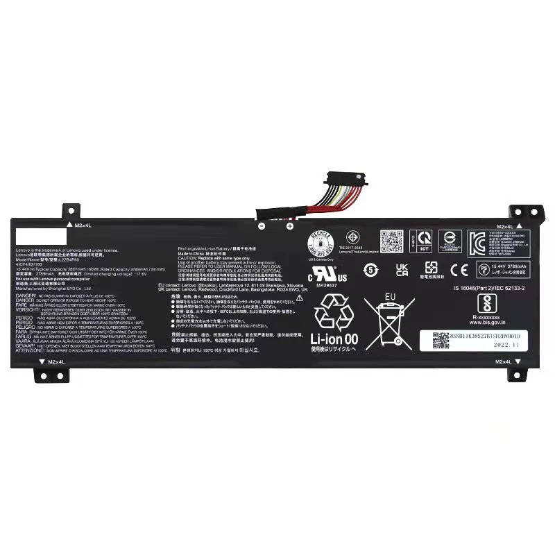 For Lenovo LOQ 15APH8/15IRH8/16APH8/16IRH8 L22B4PA0 L22M4PA0 L22X4PA0 L22D4PA0 Legion Slim 5 16APH8/16IRH8 Laptop Battery