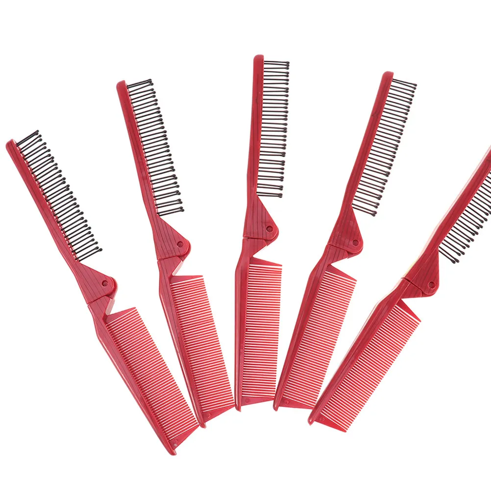 

8Pcs Anti-Static Travel Comb Foldable Compact Design Mini Hair Comb for Pocket Purse Clutch Bag Suitable for Fine Thick Curly