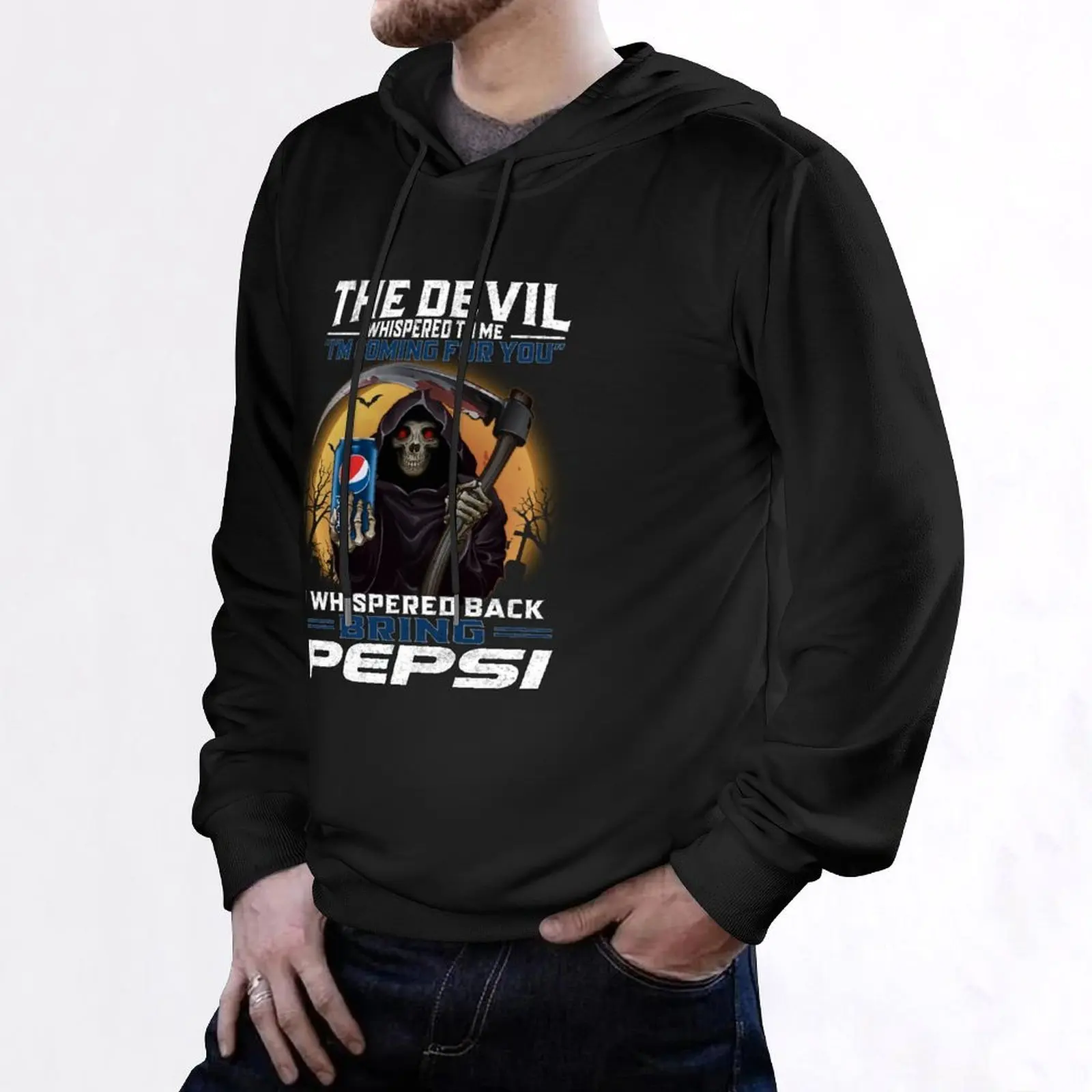PEPSI هوديي الرجال الشتاء سترة الخريف منتجات جديدة الرجال العرق قميص أنيمي الملابس هوديي للرجال