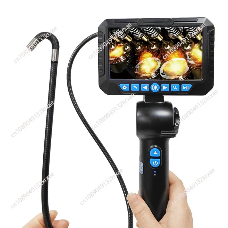 Endoscope 360 degree rotatable bend high definition camera dedicated endoscope engine detection new