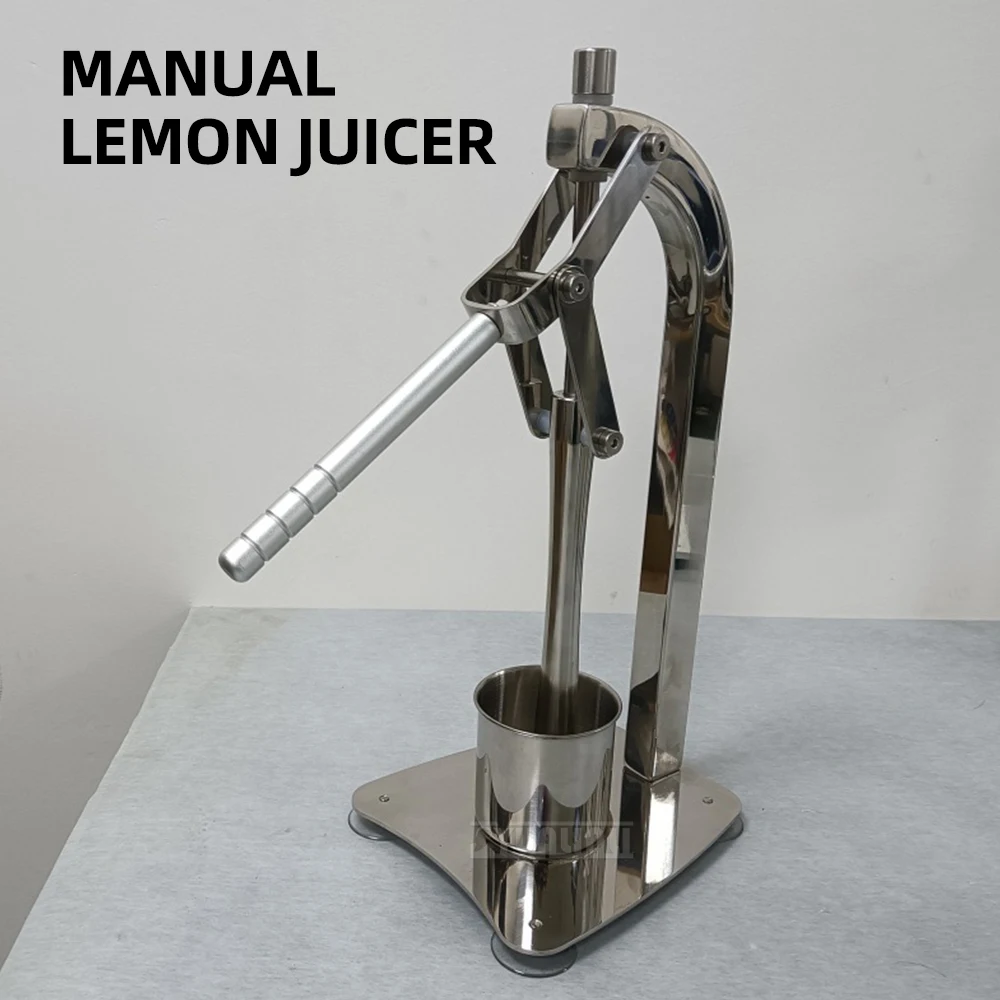 YZ-001 Manual Stainless Steel 304 Lemon Juicer Hand Press for Citrus Lemons Oranges Efficient Kitchen Gadget