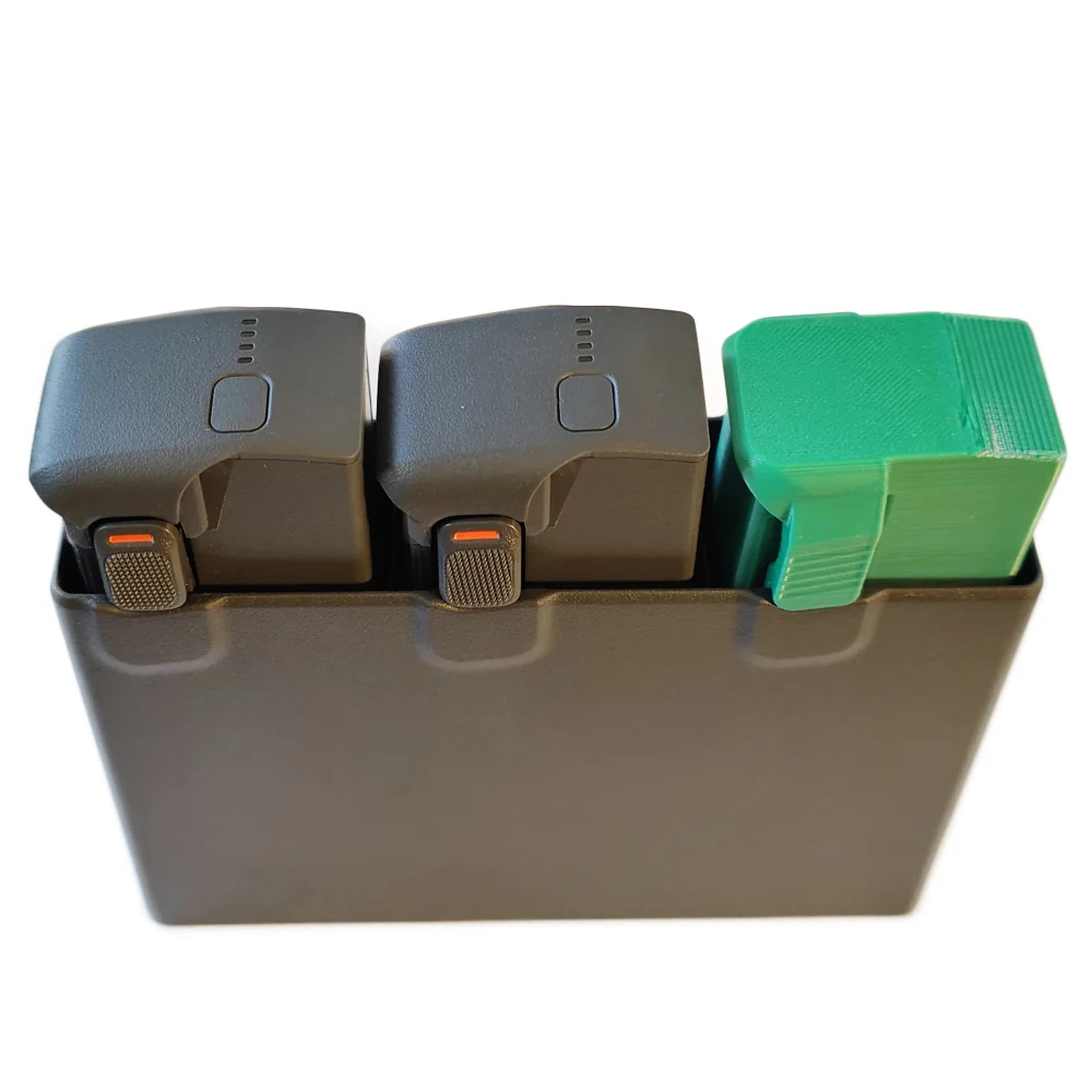 

Battery Slot Cover for DJI AVATA 2 to Protect it from Dust and Dirt During Transportation Green Black Orange