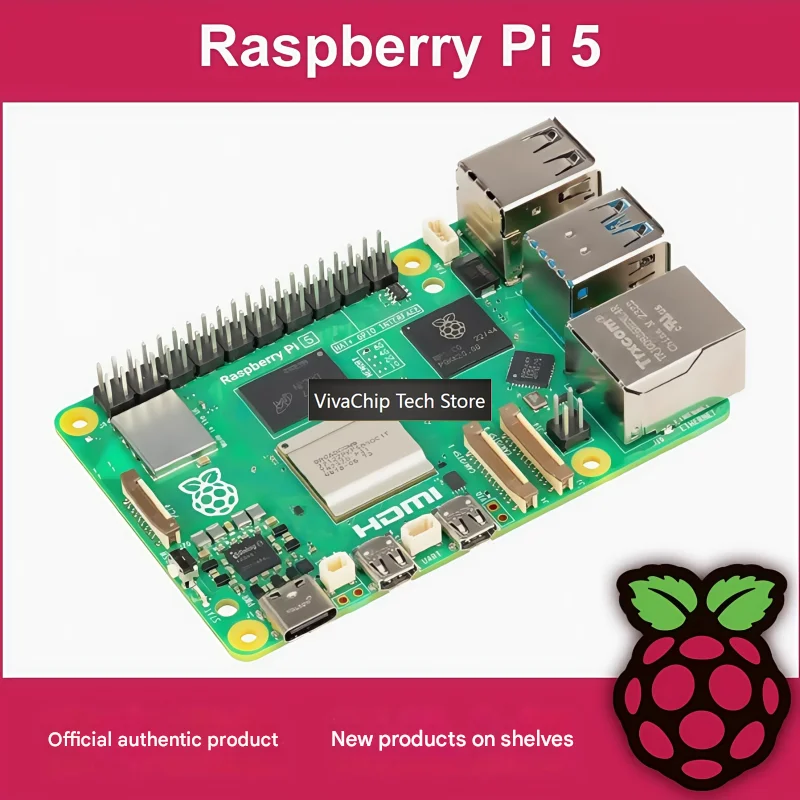 VivaChip TechRaspberry Pi 5 2G/4G/8G/16G Raspberry Pi 1B/2B/3A+/3B/3B+/4B