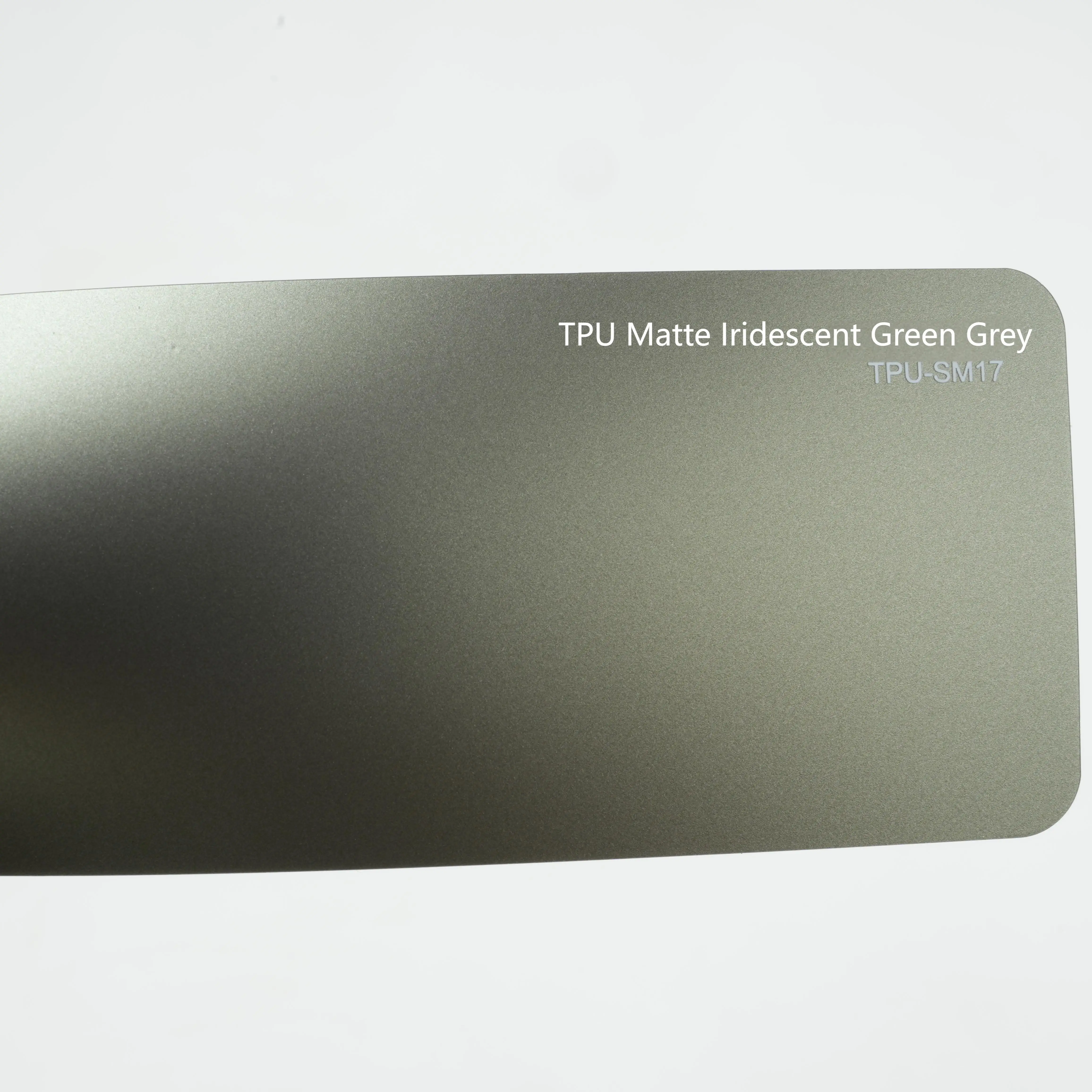 Fully Customized TPU Color PPF Car Wrap Film Self Healing Paint protection Film TPU Matte Iridescent Green Grey