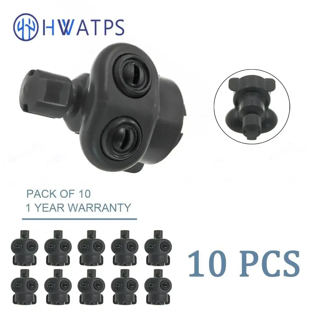 1/4/10Pcs 28612-BR004 Headlight Cleaning Washer Spray Nozzle Jet For Nissan Qashqai Navara R9M Ford Mondeo Focus 7S71-13L015-BA