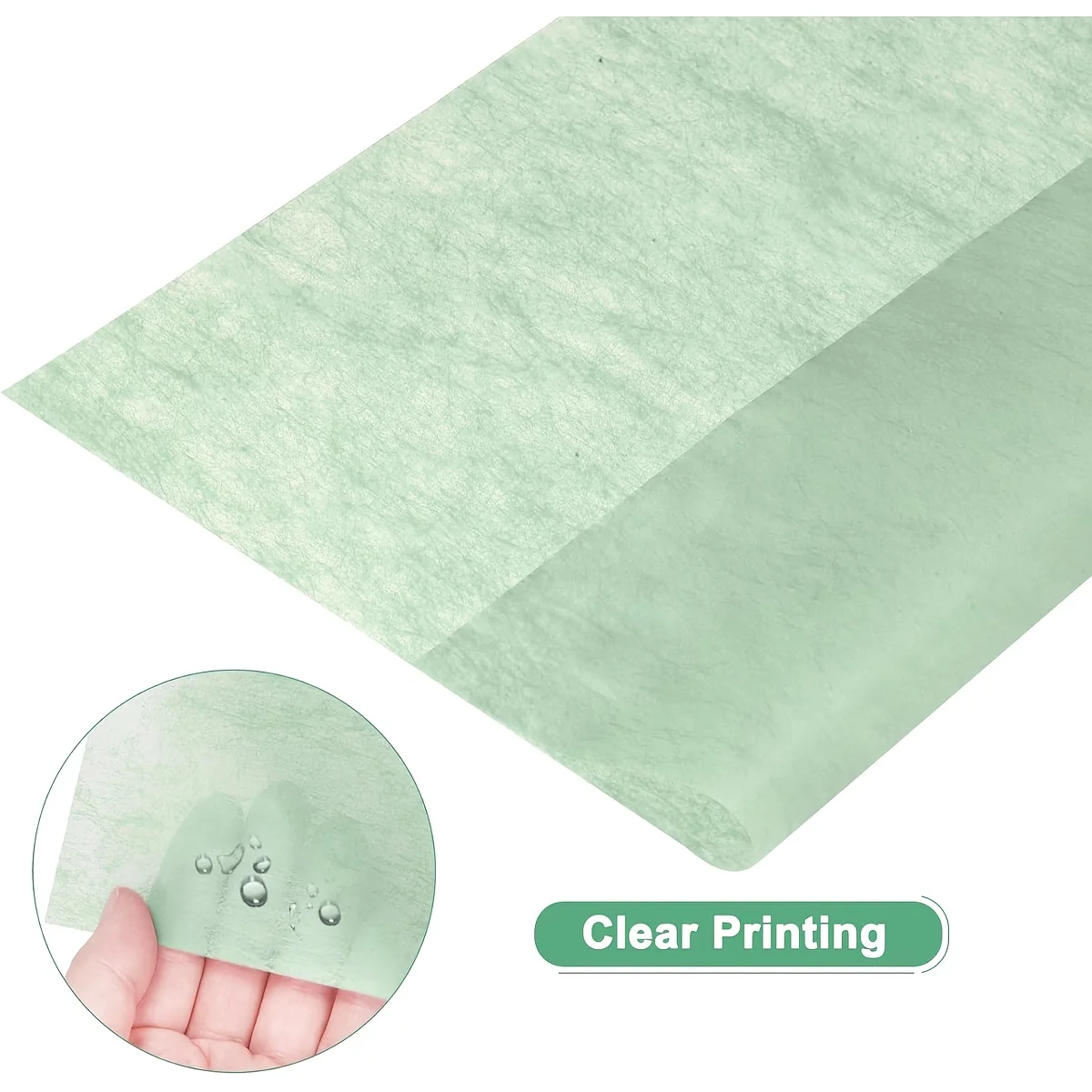 4 Packs (160 Sheets Total) Floral Wrapping Paper - 4 Soft Color Tones for Bouquet Gift Wrapping, Suitable for Birthdays, Weddings, Baby Showers, Easter - Elegant Floral Wrapping Paper view 5