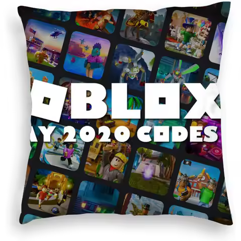Game Roblox Print Creative Peripheral Pillow Case Cushion Cover Home Decor Birthday Gift Pillowcover Decorative Daily Necessitie