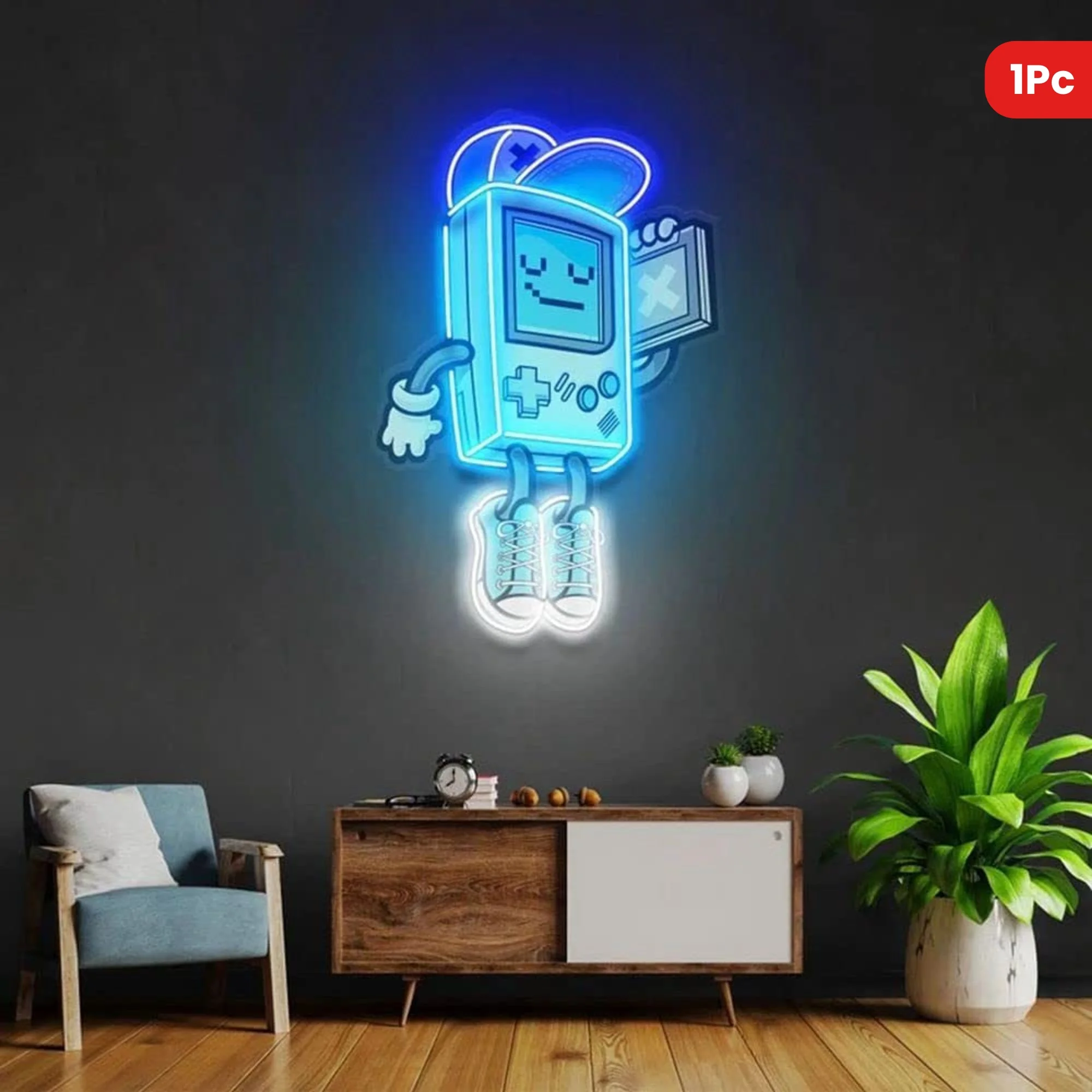 

Games Console Neon Sign Neon Lights with Brightness Settings for Game Room Decor Bedroom Pub Club Wall Art Decor Birthday Gifts