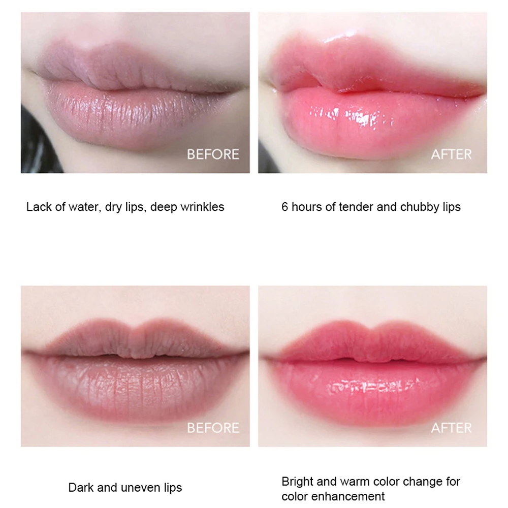 Color Changing Lipstick Unique Waterproof Lipstick Moisturizing Health & Beauty Lip Balm Waterproof Lipstick Non-stick Shiny