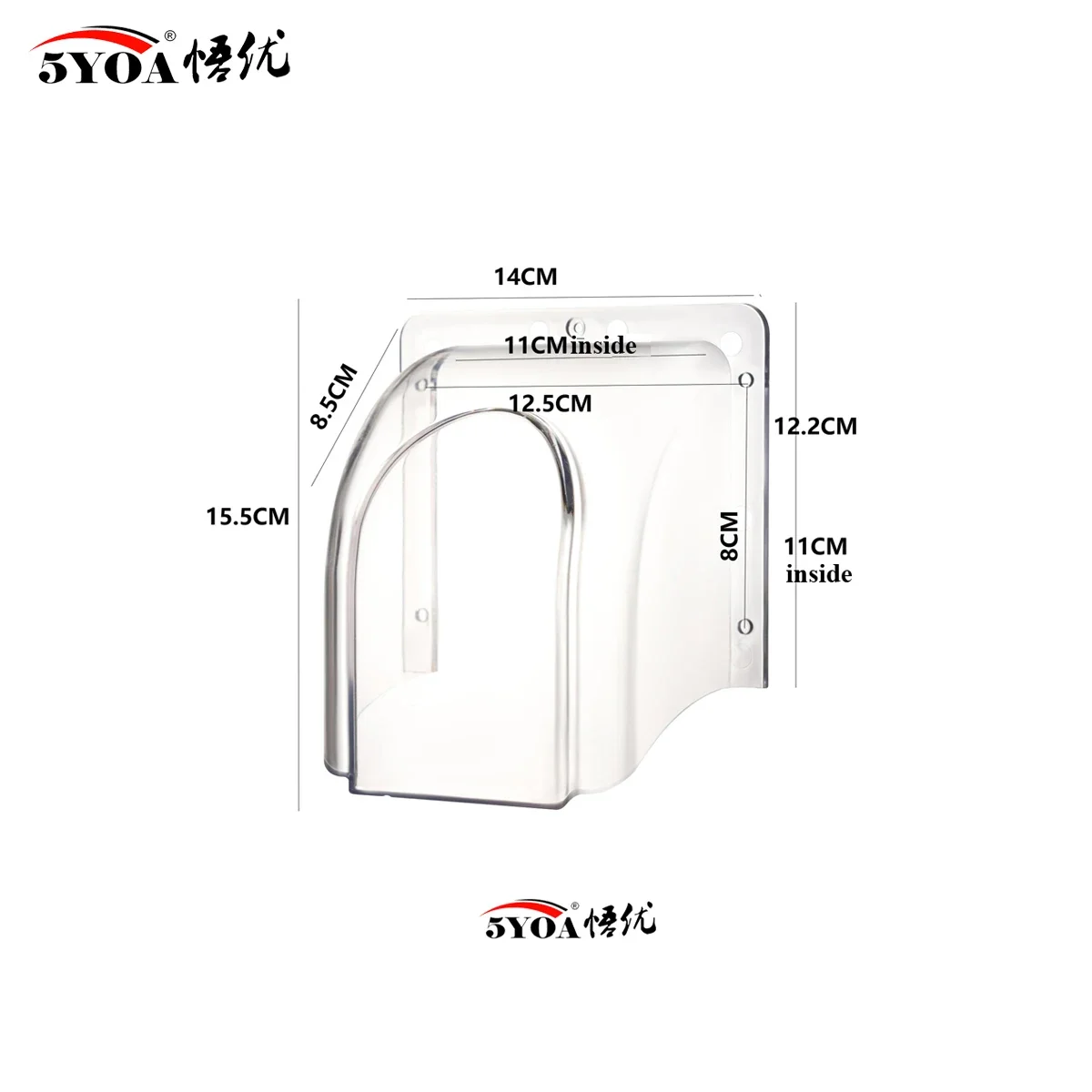 

Водонепроницаемый чехол для 86-кнопочного дверного звонка, пластиковая защита от дождя, уличный непромокаемый чехол, контроль доступа, клавиатура, считыватель, солнцезащитный чехол