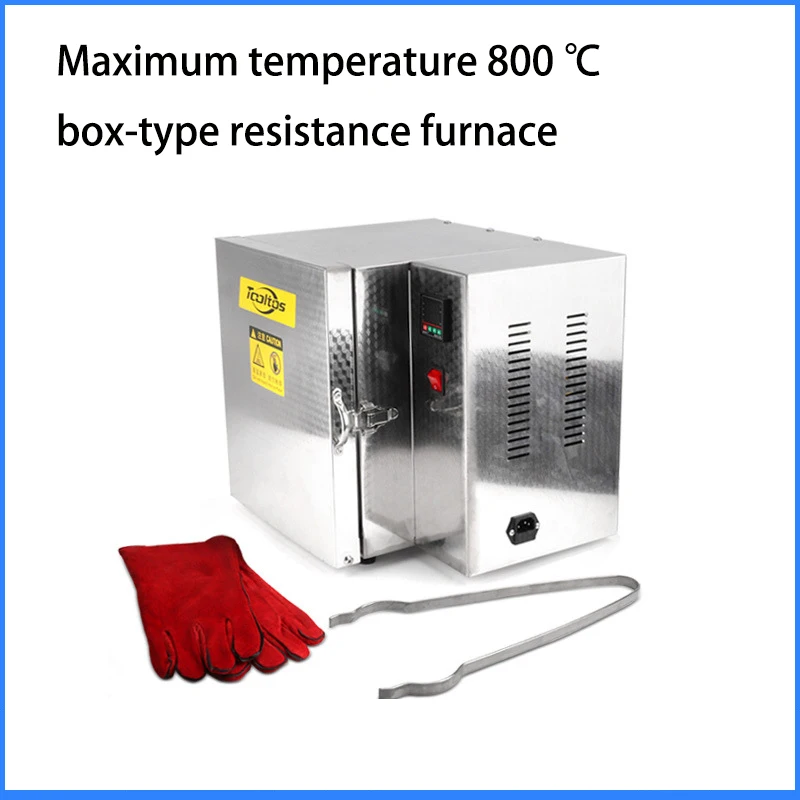 High-Temperature Gypsum Mold Constant Temperature Box Electric Furnace Jewelry Gold Plating Equipment Four-Sided Oven