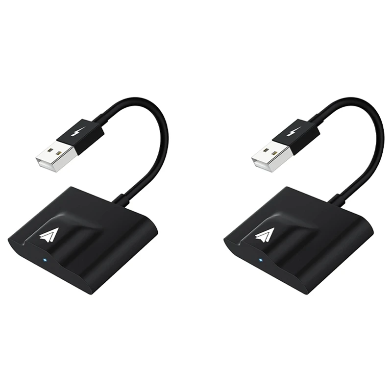 

2X Android Auto Wireless Adapter For Wired Android Auto Car Plug & Play Easy Setup AA Wireless Android Auto Dongle