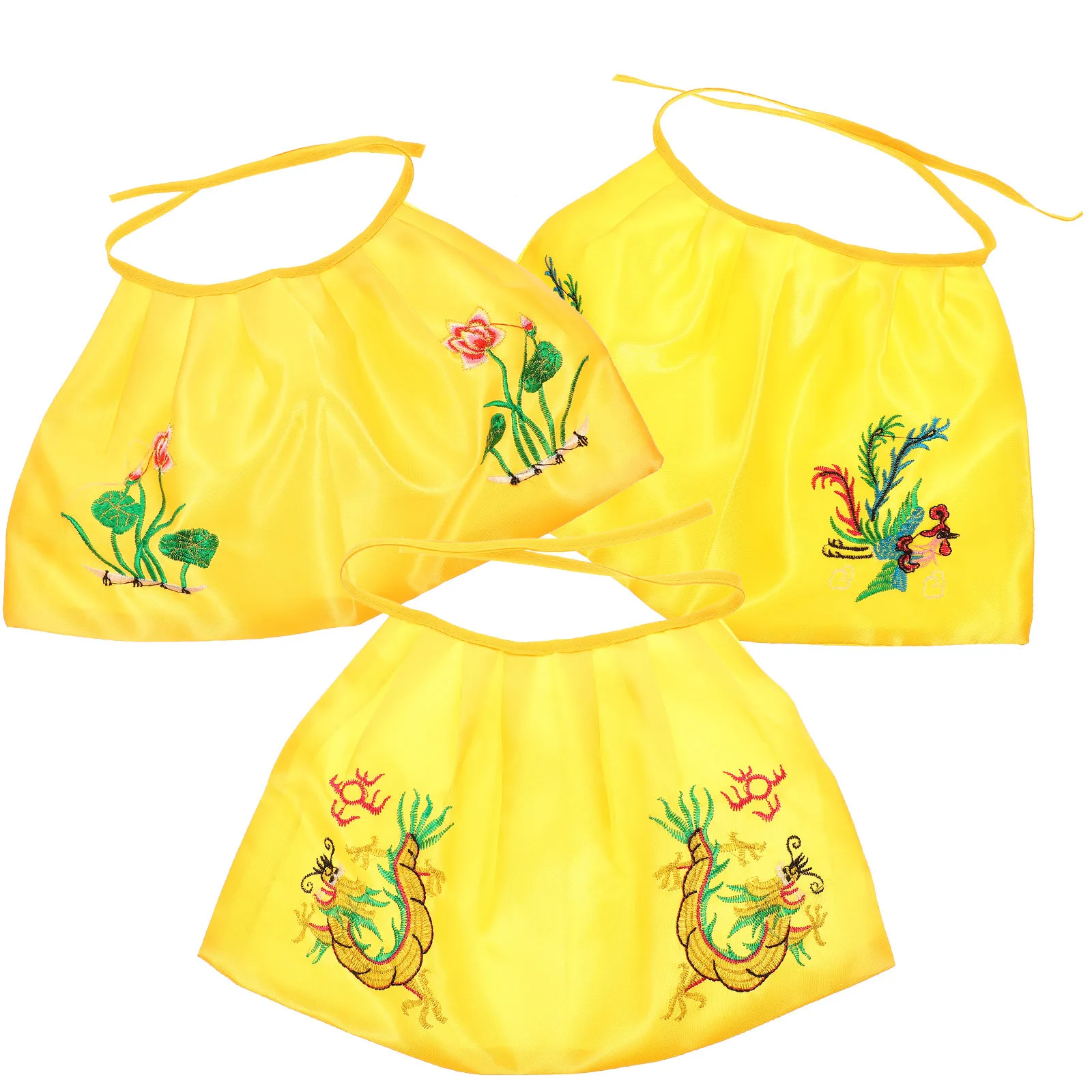 3 قطعة تمثال أفالوكيتسفارا عباءة الإبداعية قابلة لإعادة الاستخدام النسيج بوديساتفا شال لعرض سطح المكتب الديكور تمثال بوذا شال #5