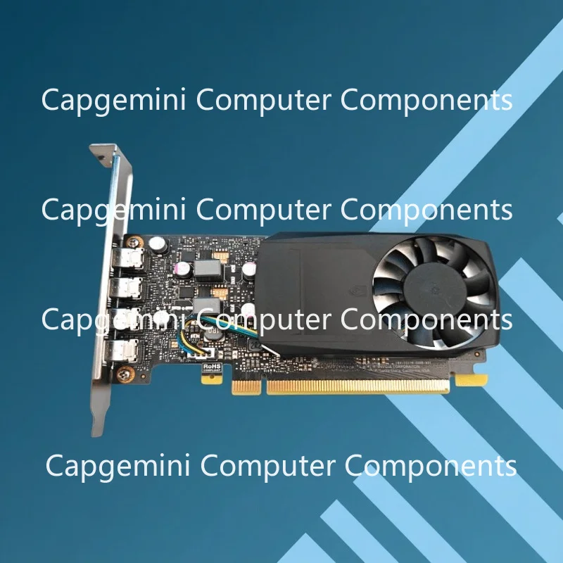 KKK  New Version  For NVIDIA  Quadro P620 2GB GDDR5 4×Mini‑DP PCI‑E Graphics Card Multi‑Screen CAD Office Workstation