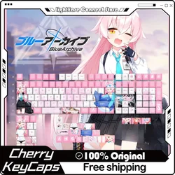 Blue Archive Hoshino Themed Keycaps 120 Key Pbt Thermal Sublimation Mechanical Keyboard Anime Game Cartoon Collect Gifts Keycaps
