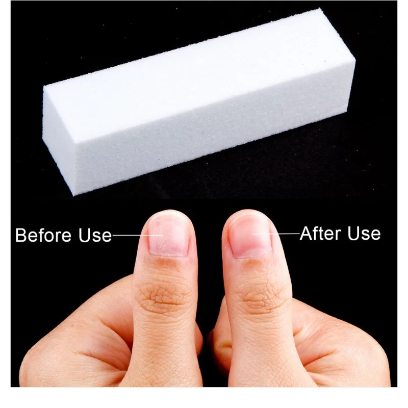 5/10Pcs Nail Buffer Professional Nail File Polisher Block Manicure Pedicure Files Sanding Polishing Sponge Nail Art tools new