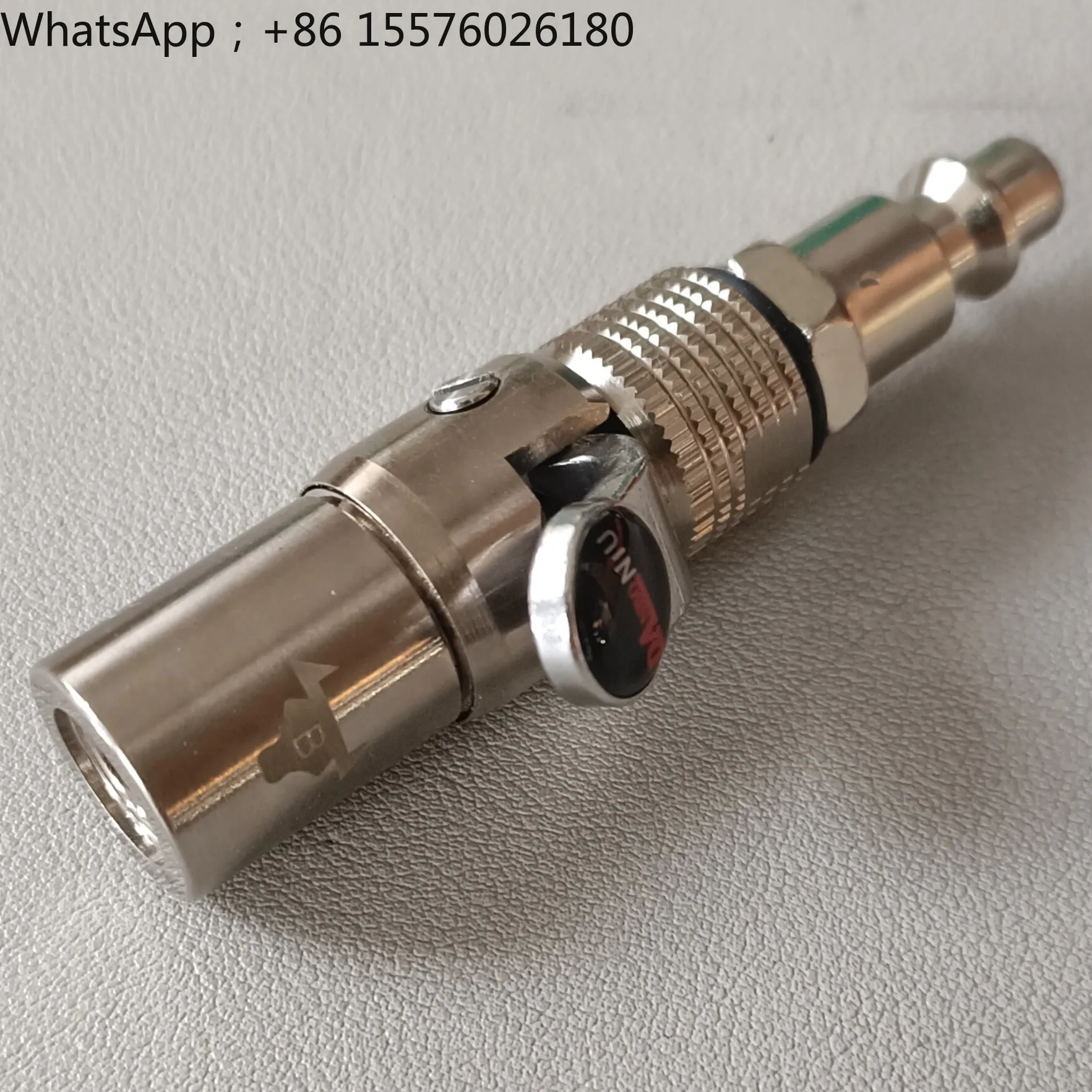 Air Pump Fast Charging Nozzle Self-locking Inflatable Nozzle American Connector 304 Stainless Steel Non-leaking