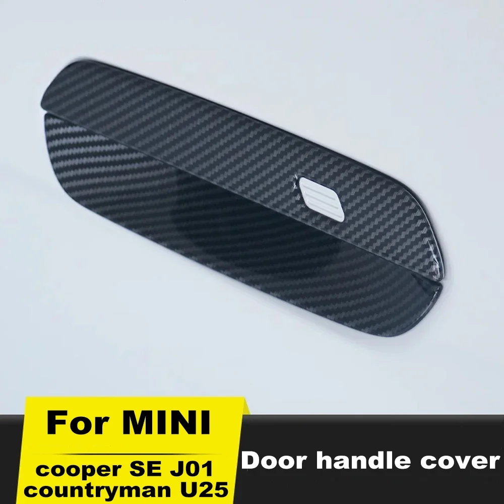 

Автомобильные внешние дверные ручки, наклейки на дверную чашу, чехол для MINI Electric Cooper SE J01 Countryman JCW U25 2024, автоаксессуары