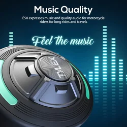 E50 kask motocyklowy z przewodnictwem kostnym słuchawki Bluetooth 6 godzin czasu pracy darmowe Stereo słuchawki rowerowe Bluetooth