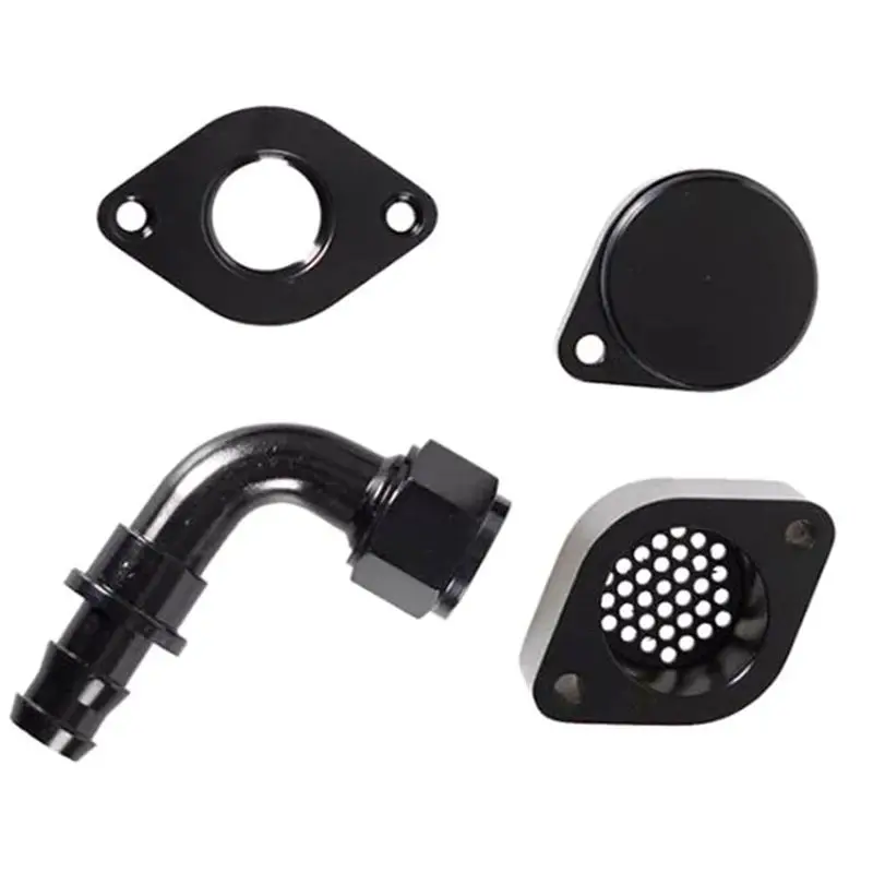 For 2011-2020 Ford 6.7L Powerstroke Diesel Turbo Piping Kit CCV Crank Case Vent Reroute Basic Kit