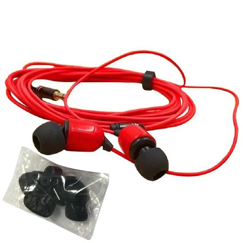 3-meter Super Long In-ear Headphones Super Bass Stereo Earphone with Microphone Metal 3.5mm for iPhone Go pro MP3