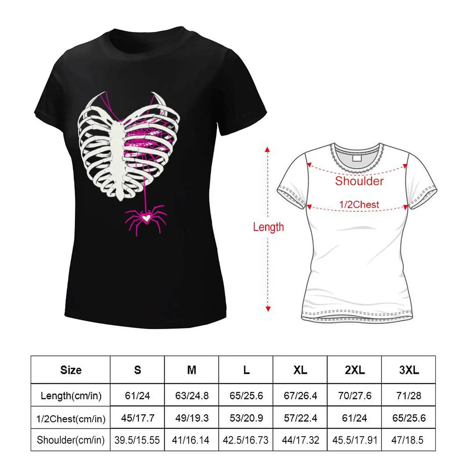 AJ Lee Spider Web T-Shirt Female clothing anime clothes Blouse spring clothes Women 2024