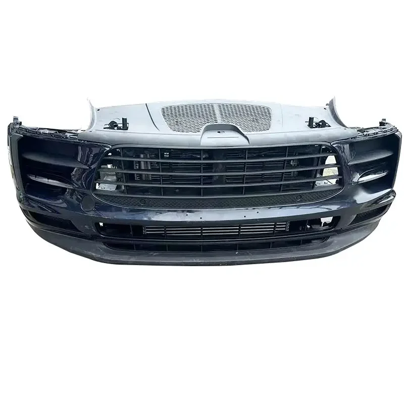 For original Porsche car parts Macan 95b front bumper radiator grille complete  face kit