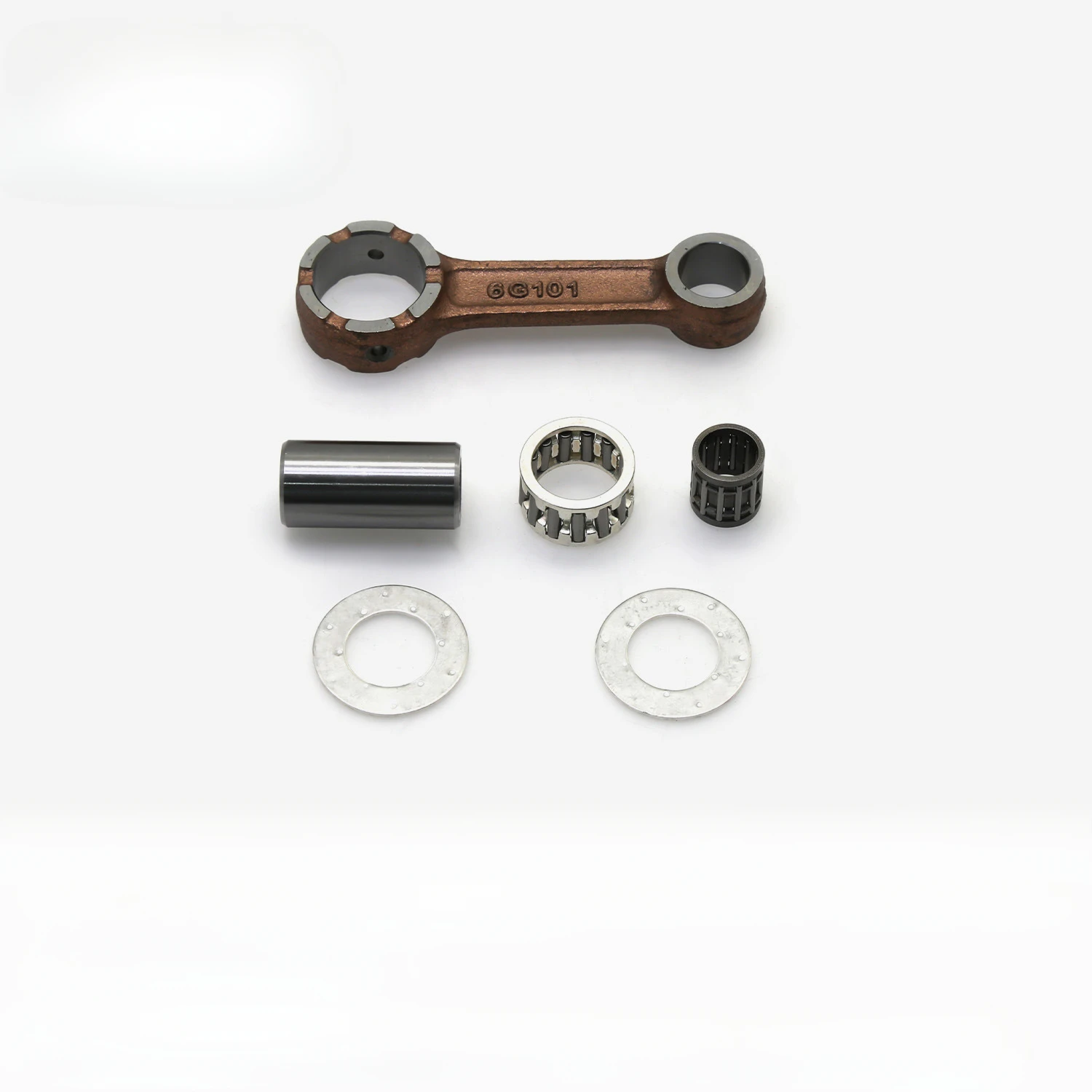 Outboard Engine Connecting Rod Assembly for Yamaha 2 Stroke 8HP F2 Model Crankshaft Connecting Rod 6G1-11651-00 6G1-11650-00