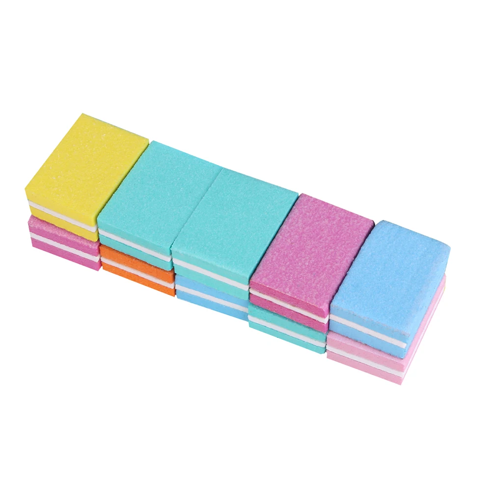 

10pcs Small Square Sanding Blocks Baby Tools Mini Files Nail Salon Use Eco Friendly Nail Tool Portable
