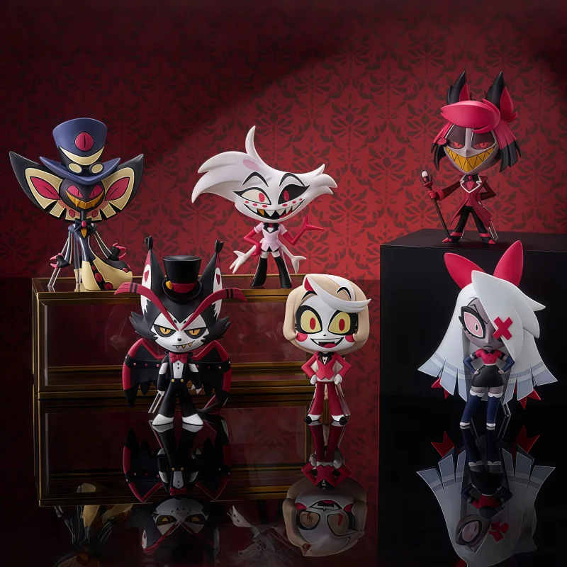 

Gsc Blind Box Series Hell Inn Shirley Vicky Angel Alastor Q Sized Anime Action Figurines Charm Collectible Gift Series Ornaments
