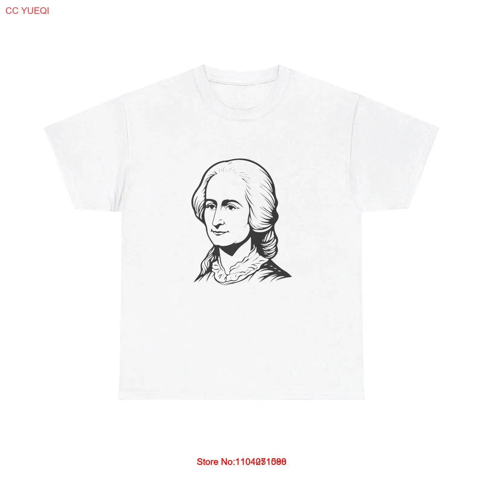 Anna Magdalenda Portrait T-Shirt - bach german baroque music classical composer