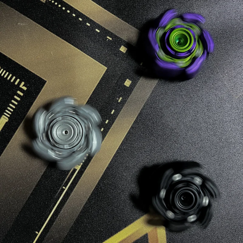 変形メカ連動フィジェットスピナー指先ジャイロ減圧ストレス解消自閉症玩具フィジェットトイギフト