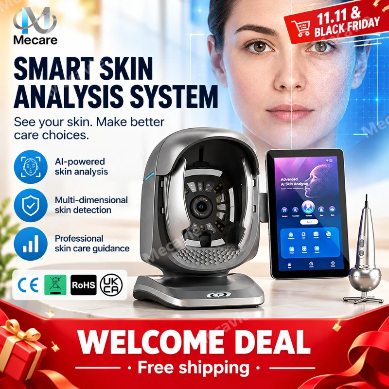 11.11 Portable 3D AI Scanner Camera Device Facial Test Skin Face Analysis Machine Skin Analyzer Machine Faling AI Skin Analyzer
