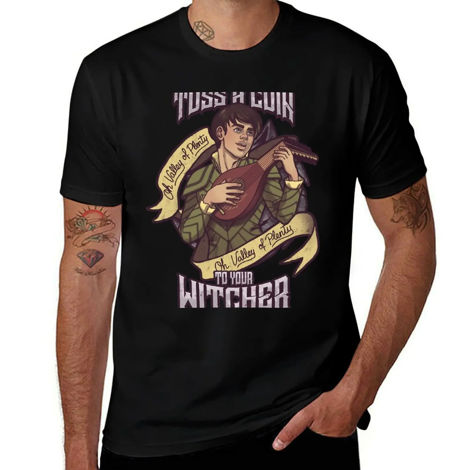 Toss a coin T-Shirt Big and Tall Short Sleeve Tee T-Shirt
