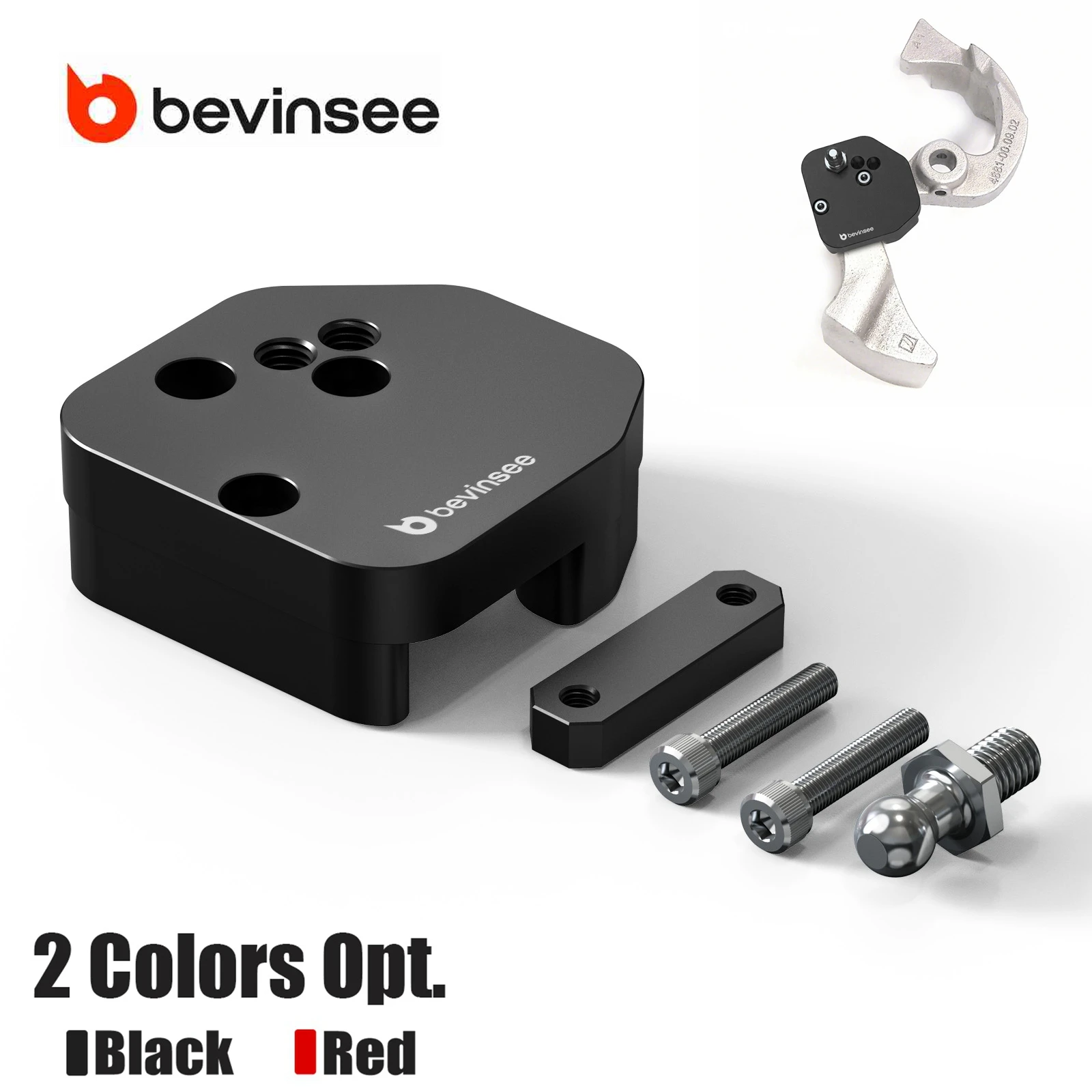 

Адаптер для короткого рычага переключения передач BEVINSEE с регулируемой скоростью для Ford Focus ST250 MK3 ST 2013-2018, RS 2016-2018