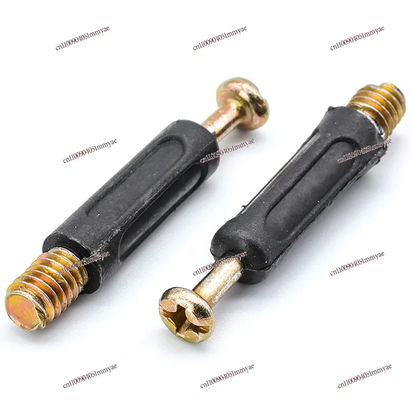 

Color Galvanized Furniture 3-in-1 Connector Set Wardrobe 3-in-1 Connector Boxed Hardware Accessories Fasteners
