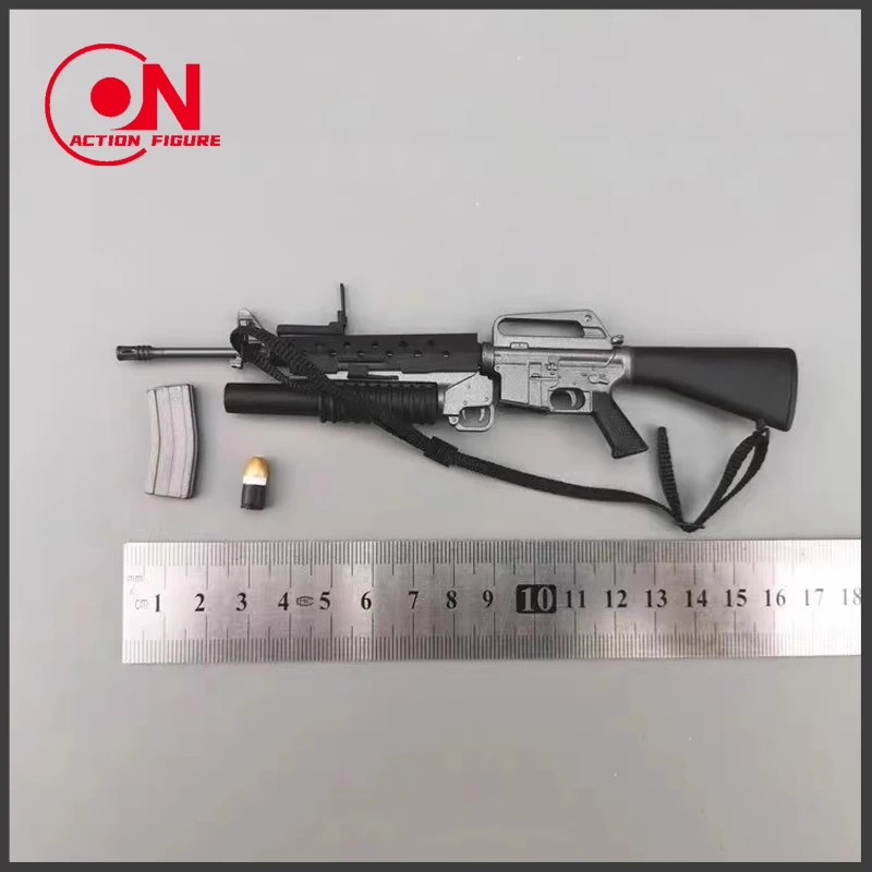 ZYTOYS 1/6 مقياس M16A1 + M203 نموذج الجندي بندقية سلاح المشهد اكسسوارات الدعائم صالح 12 ''الجندي عمل الشكل الجسم الدمى #1