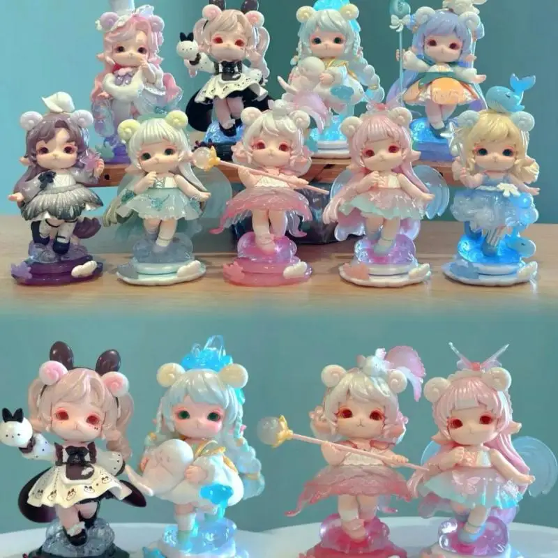 

Серия Mimia 2: Фигурки из серии «Тайное царство воды» — милые фигурки-сюрпризы в стиле аниме с морскими обитателями (тюлень, бетта, морской кролик) — подарок для любителей аниме