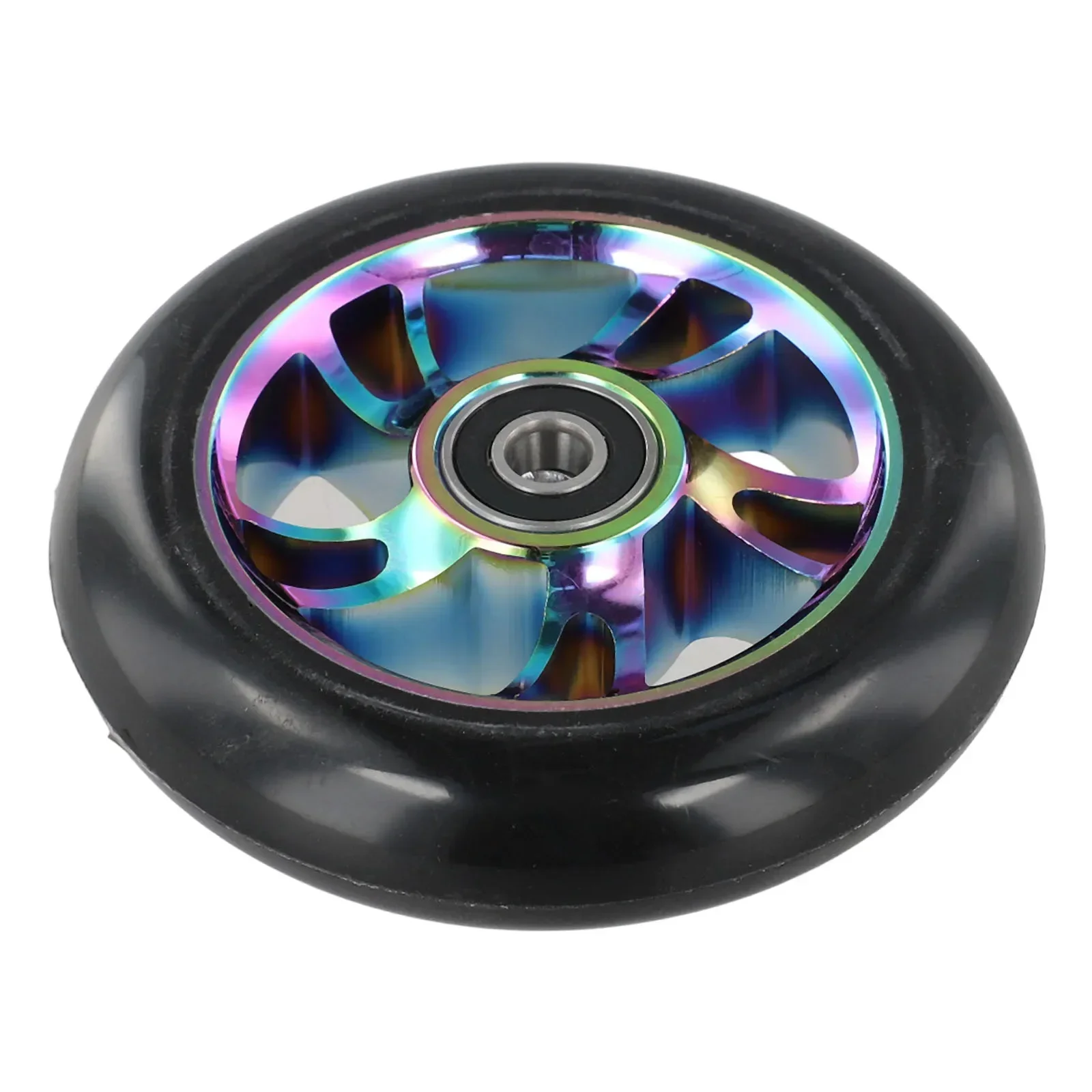 For Extreme Sports Pro Scooter Wheels Polyurethane Material Strong Load-Bearing Capacity Wear Resistance CNC Processed