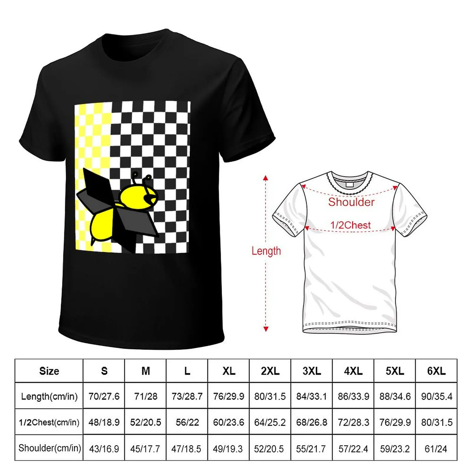Cappi Buggy Checkered Duo T-Shirt t shirts for man cotton soft T-Shirt