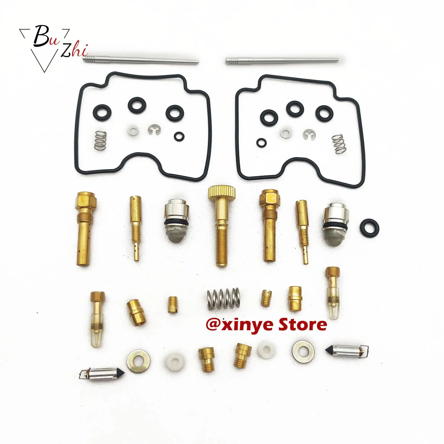 Carburetor Repair Kit floating needle seat parts for Yamaha Raptor 660R YFM660R 2001-2005 YFM660 YFM 660 R 660R