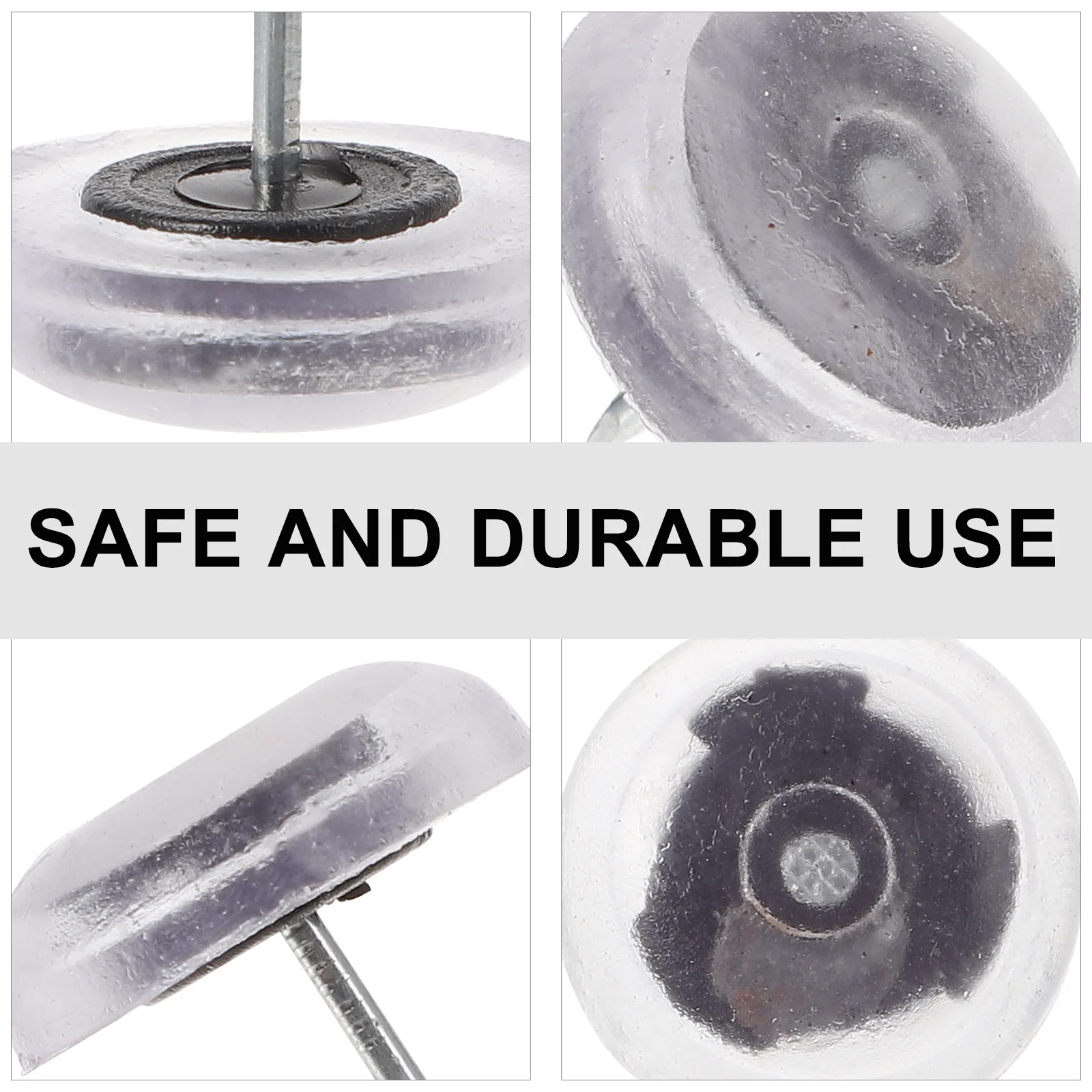 20 Uds. Alfombras con picos, cubiertas blancas para pies de silla, protección para patas de escritorio, alfombrillas protectoras para patas de mesa de fieltro, tapas de funda para pies de Gel de sílice