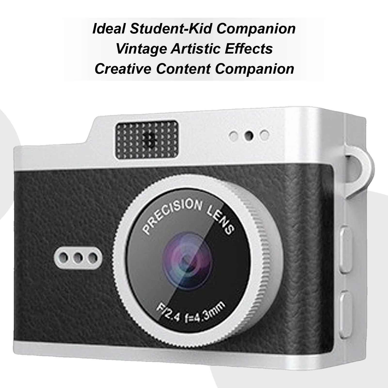 كاميرا رقمية للأطفال محمولة 3 مرشحات ألعاب كاميرا تسجيل كلاسيكية مدمجة للمبتدئين والكبار والأطفال والأولاد والبنات أثناء السفر